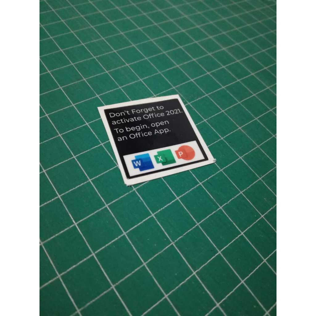 

Stiker Office Besar