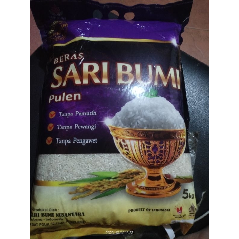 

Beras Premium Saribumi kemasan 5kg