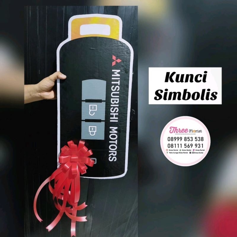 kunci simbolis mitsubishi dummy / kunci simbolis / kunci dummy mobil