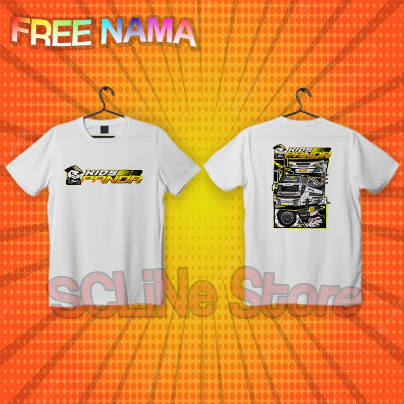 Baju Anak Bis KIDS PANDA Kaos Anak Bus Tunggal Jaya KIDS PANDA