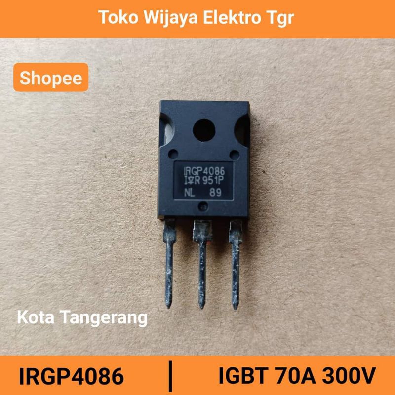 Inverter Sparepart | IRGP4086 IGBT 70A 300V