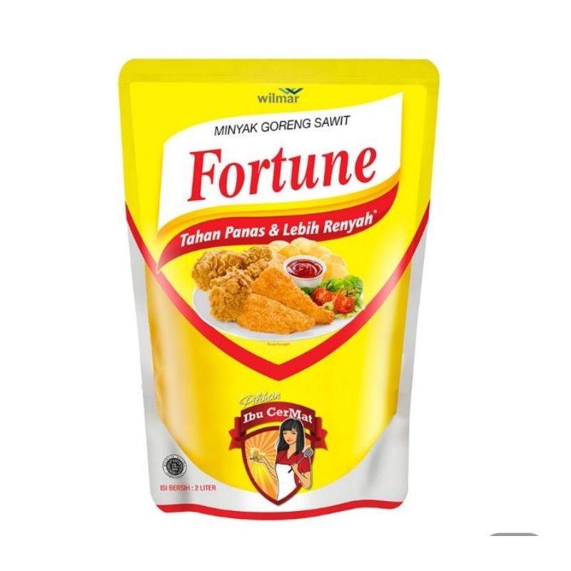 

minyak goreng fortune 2 lt kemasan pouch