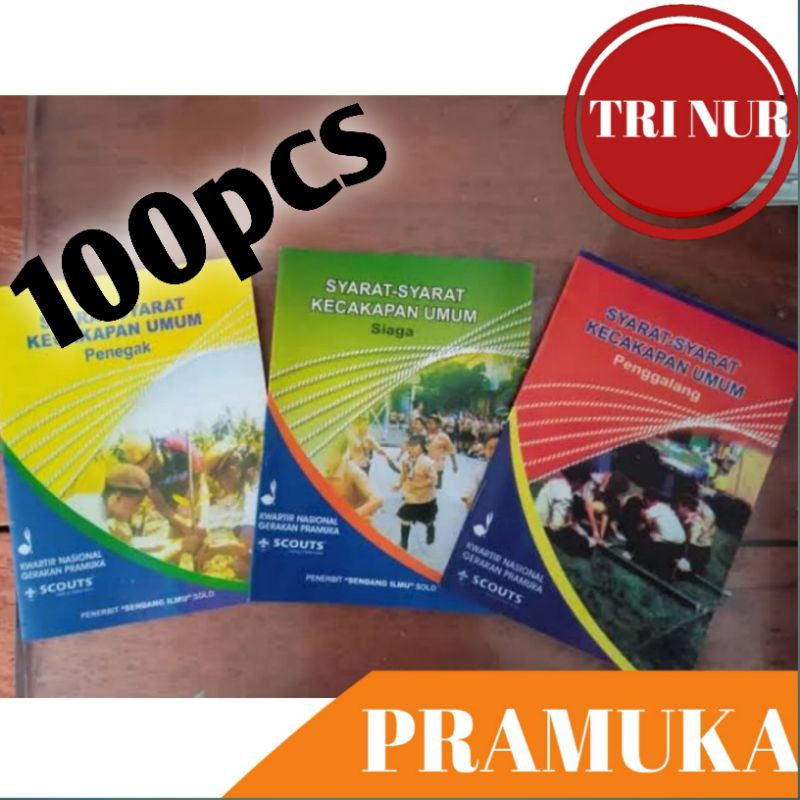 

(100pcs) Buku SKU Besar Pramuka