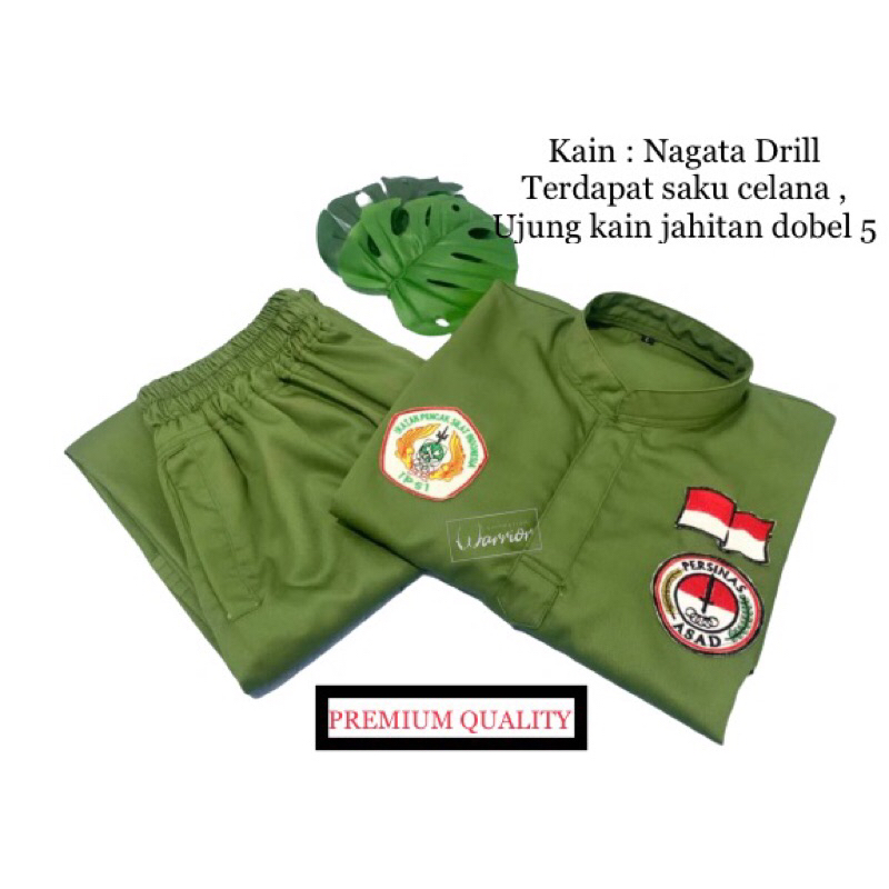 Baju Persinas Asad premium/Seragam Persinas Asad Premium (SYAR’I, NON SYAR’I)