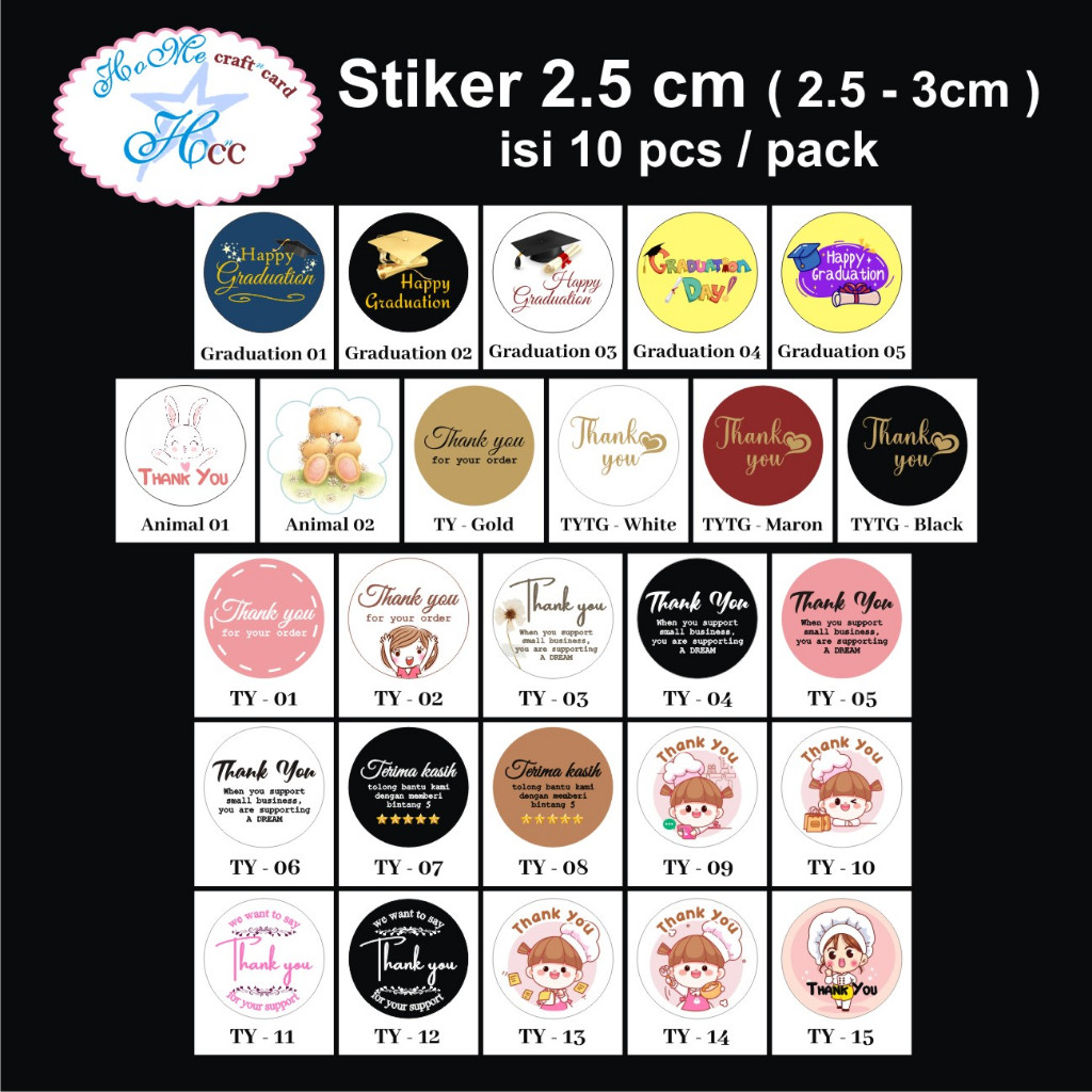 

stiker isi 100 selamat menikmati dan birthday