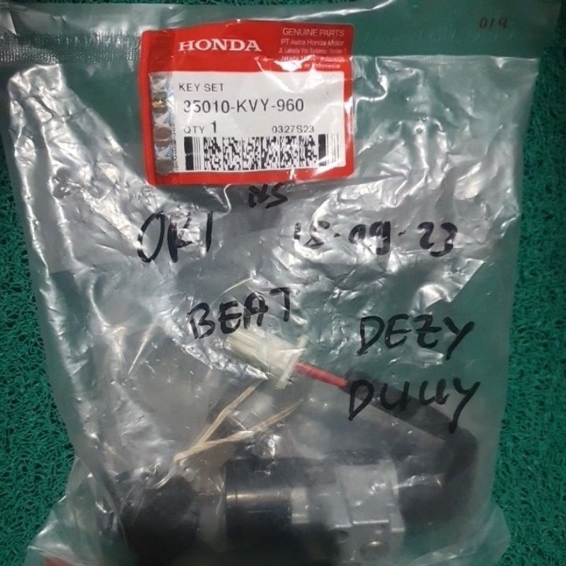 kunci kontak beat karbu kvy honda ori bagus