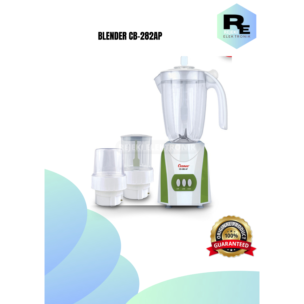 Blender COSMOS CB-282AP CB 282 AP CB282AP Blender Plastik 3in1