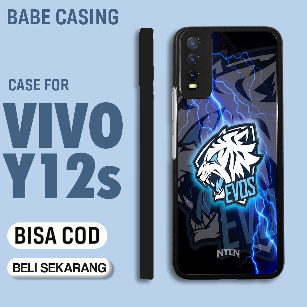 case hp vivo y12s y20 y20s terbaru aesthetic evos esport gamer cute keren cowok keren lucu casing hp