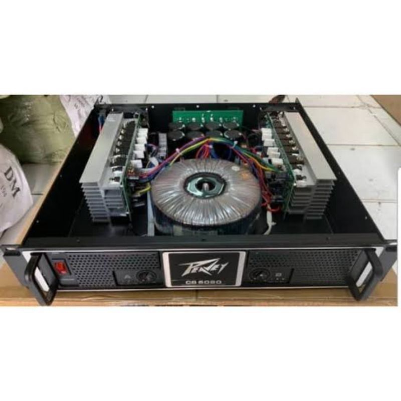 POWER AMPLIFIER PEAVEY CS6080 STEREO 1400 WATT CS 6080