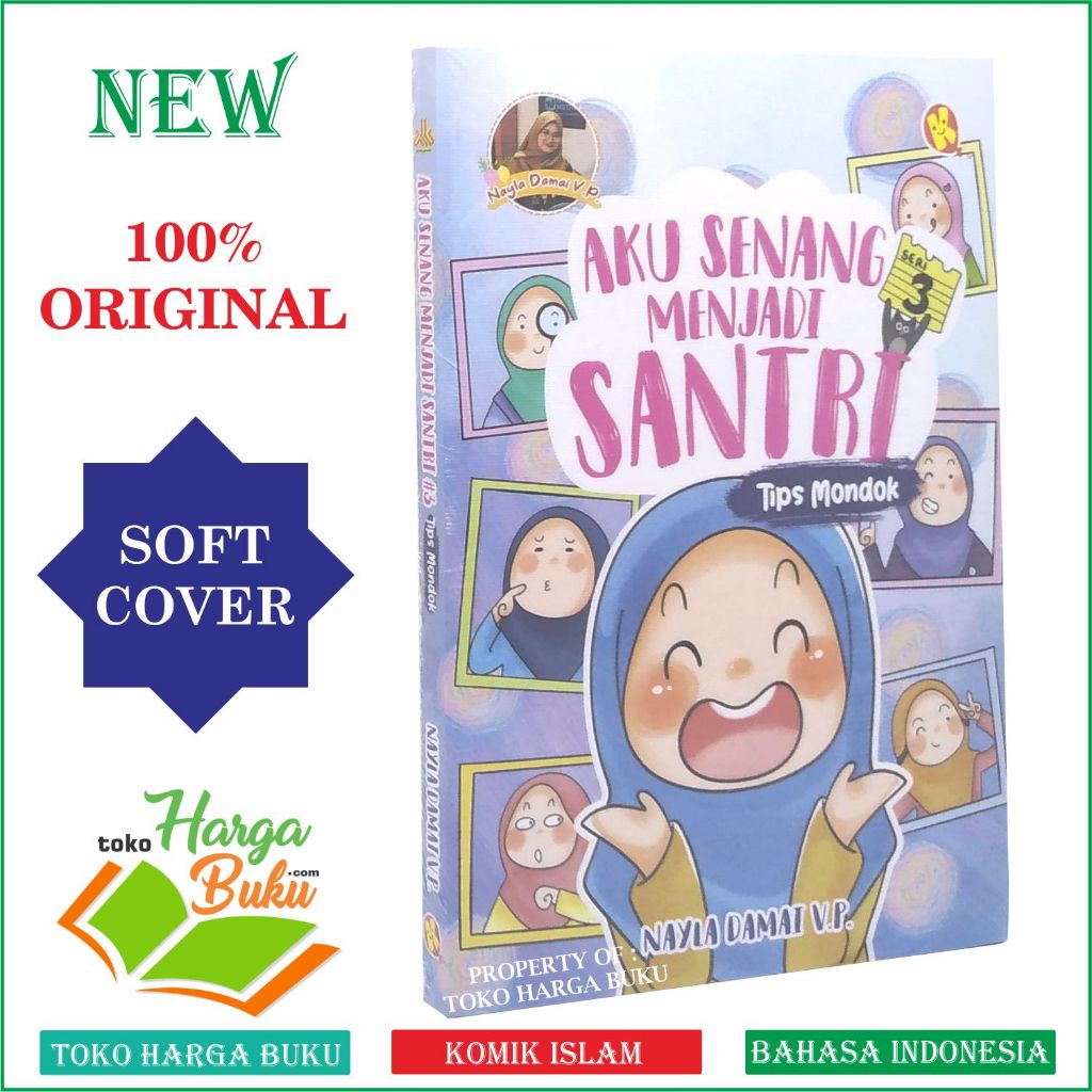 Foto Komik Aku Senang Menjadi Santri Seri 3 Tips Mondok - Penerbit Al-Kautsar Kids