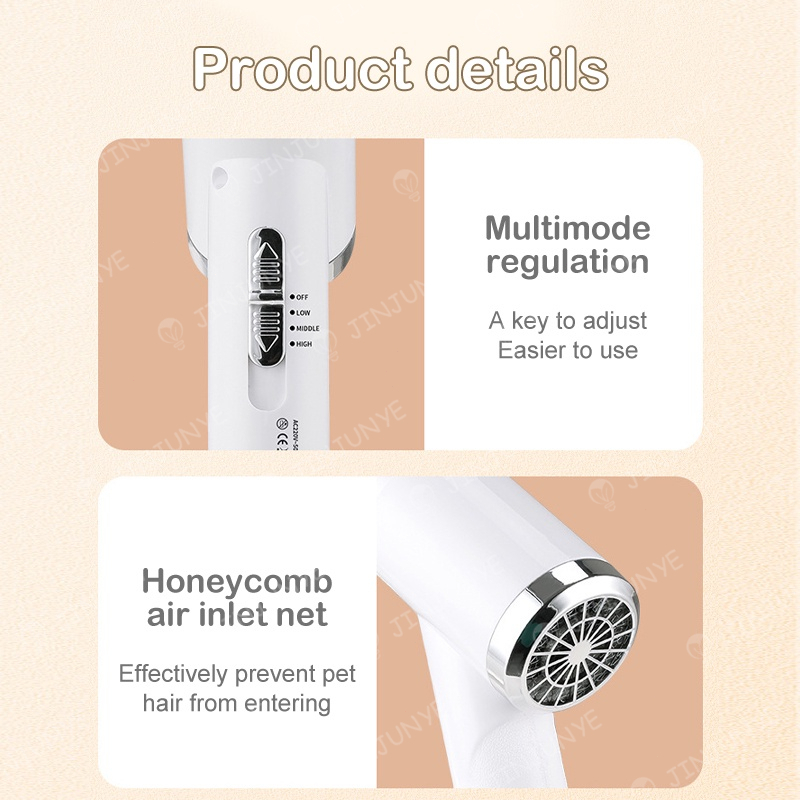 Pet Grooming Dryer Pengering Bulu Anjing Kucing Sisir Dan Blower 3 in 1 Hair Dryer Hewan Peliharaan