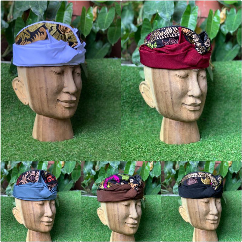 udeng dewasa bordir jadi | udeng bali | atasan dewasa | accesories kepala pria bali