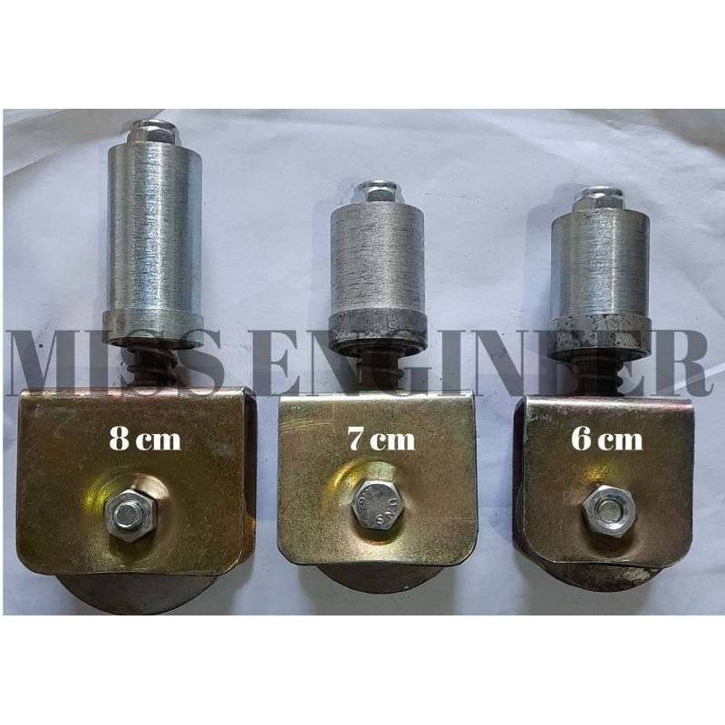 Sliding Pagar Roda Pagar 6cm 7cm 8cm