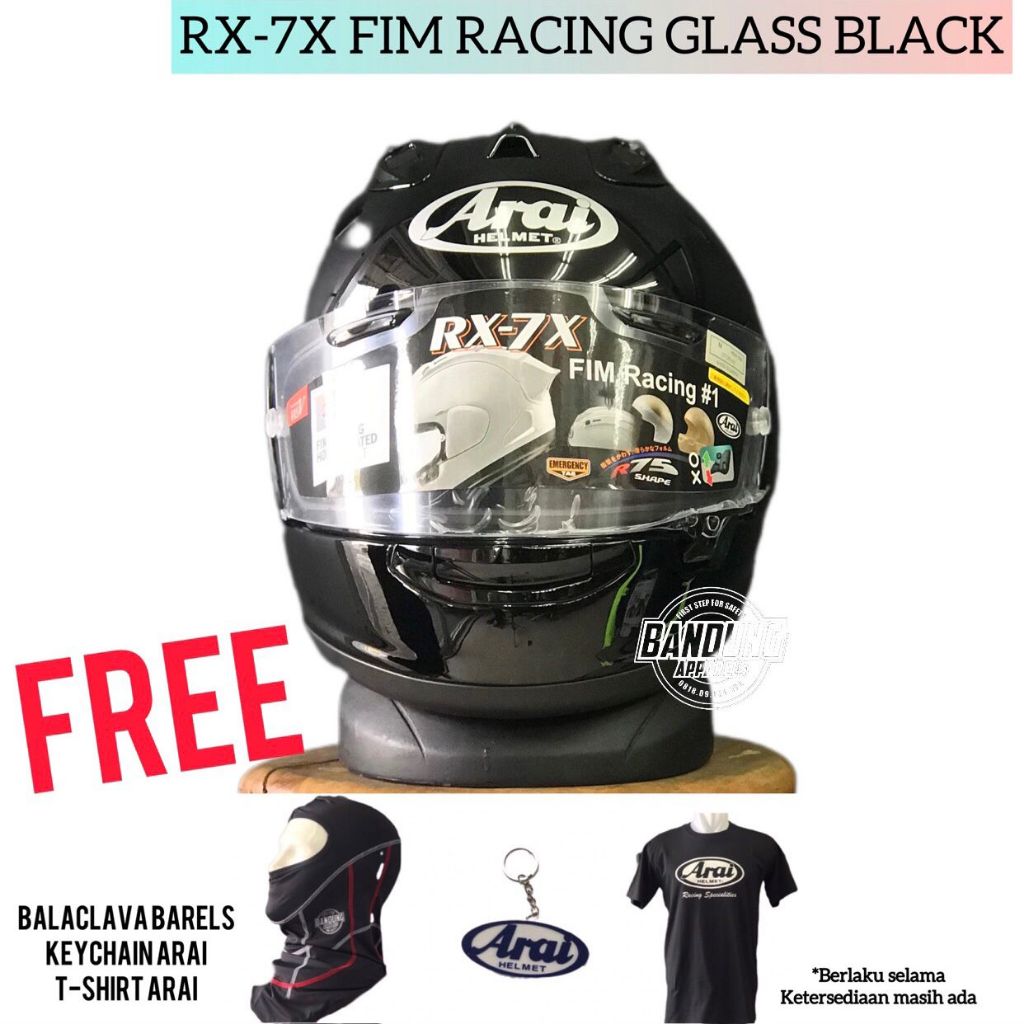 Arai Full Face Helmet Racing FIM Series Limited Edition Helm Balap