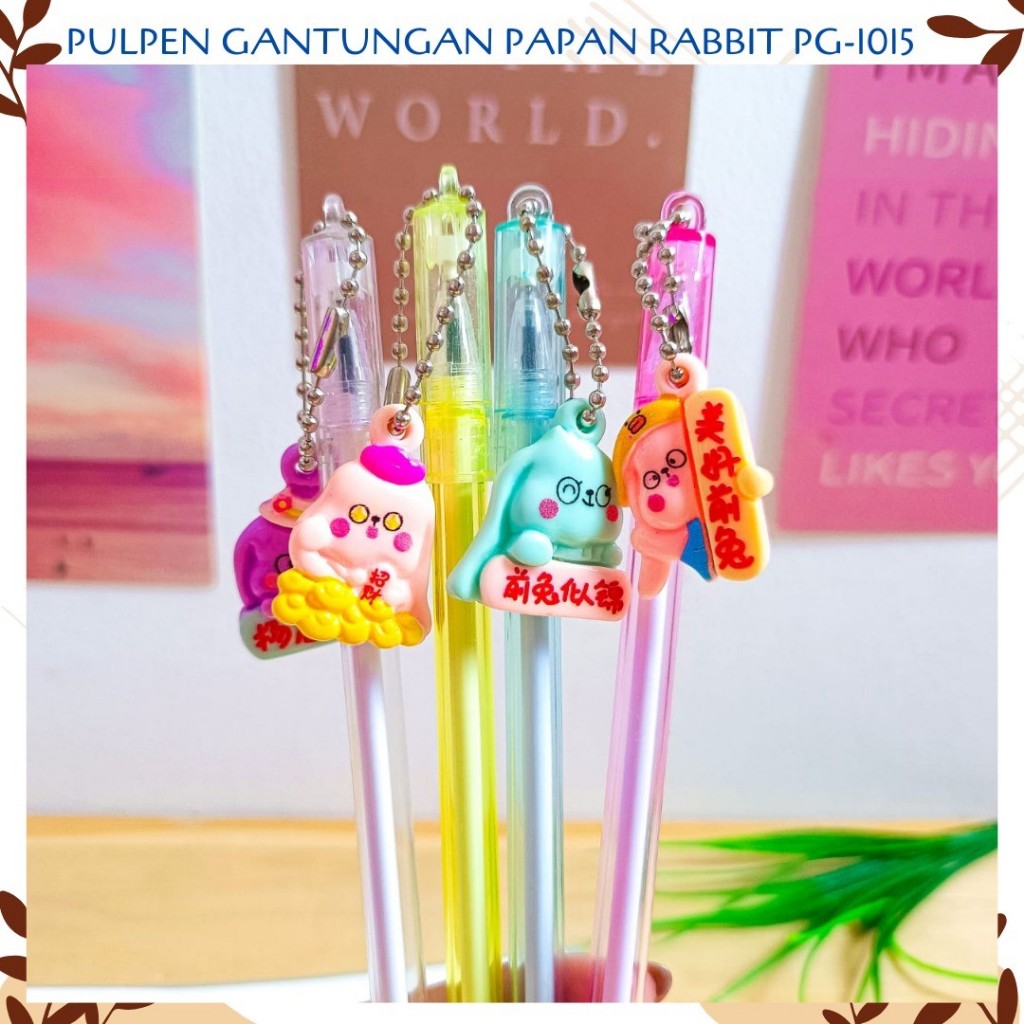 

PULPEN GANTUNGAN PAPAN RABBIT PG-1015 KELINCI MANDARIN PEN PENA BOLPEN BOLPOIN ANAK LUCU ALAT TULIS KANTOR SEKOLAH MURAH TERMURAH COD