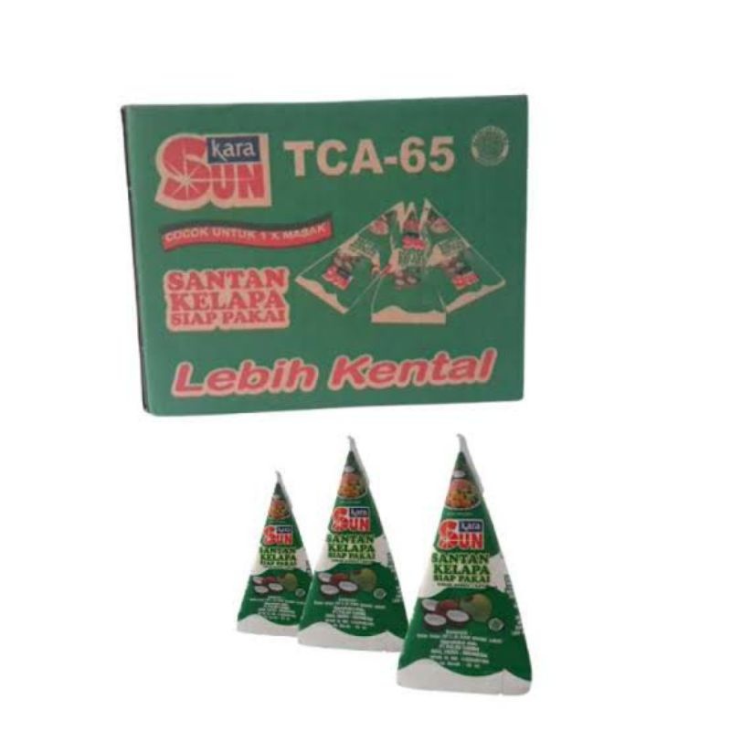 

Sun Kara Santan Kelapa 65ml 1 Dus Isi 36 Pcs