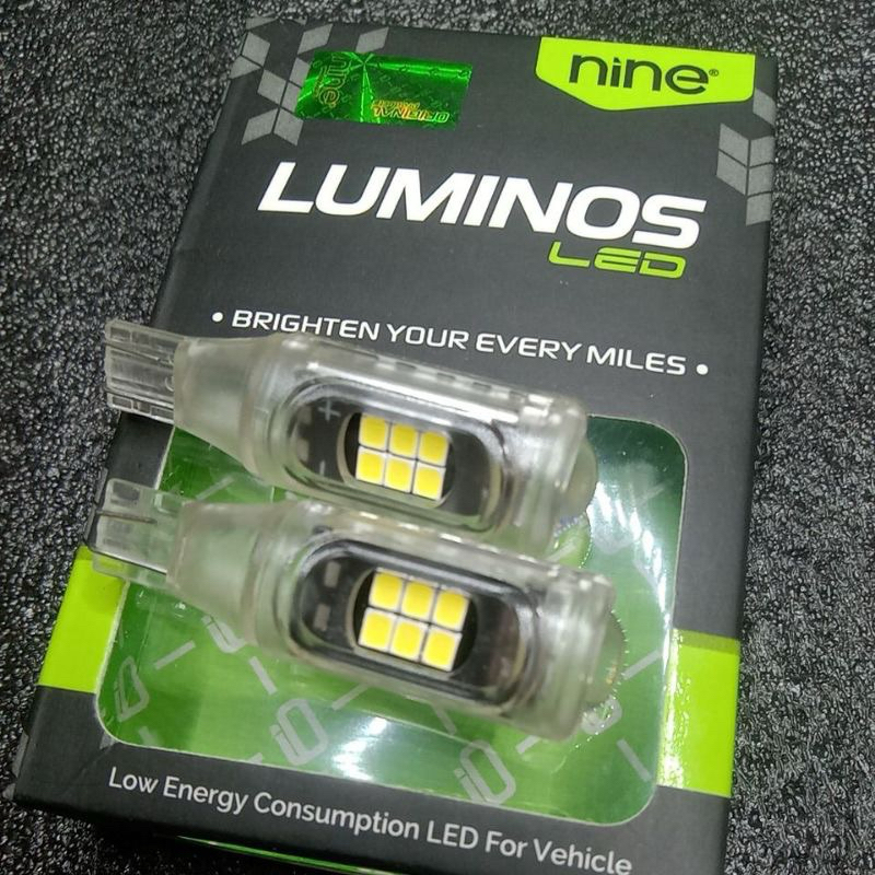 NINE LUMINOSLED LAMPU MUNDUR T15 T16 GS1 SUPERMARKET TERANG UNTUK LAMPU MUNDUR MOBIL ERTIGA VELOZ CA
