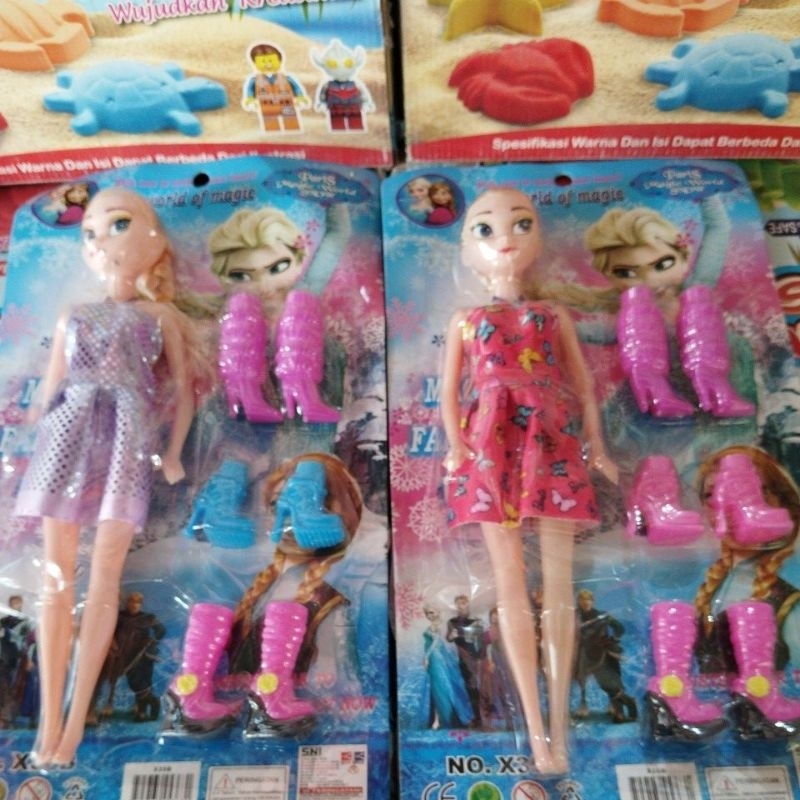 BONEKA .BERBI-BERBIAN ANAK.BERBY PROZEN