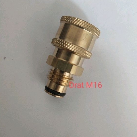 Quick release 1/4" drat M16-buat ujung gun