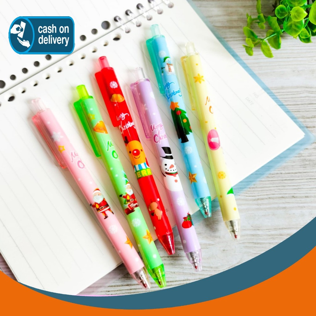 

PULPEN CETEK NATAL BENING WARNA WARNI PC-1010 PEN PENA BOLPEN BOLPOIN CHRISTMAS LUCU ANAK ALAT TULIS KANTOR SEKOLAH MURAH TERMURAH COD