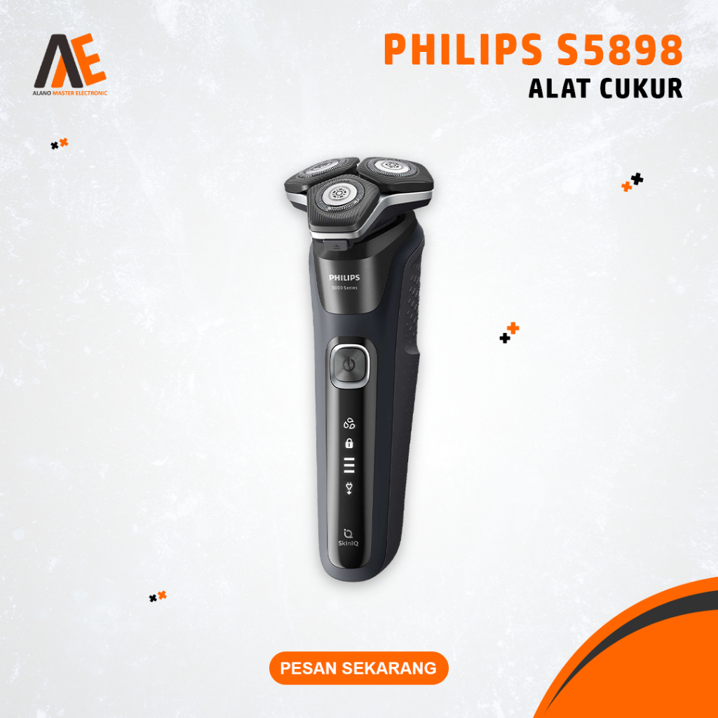 Alat Pencukur Elektrik Philips S5898 Mesin Cukur Kumis Jenggot Jambang