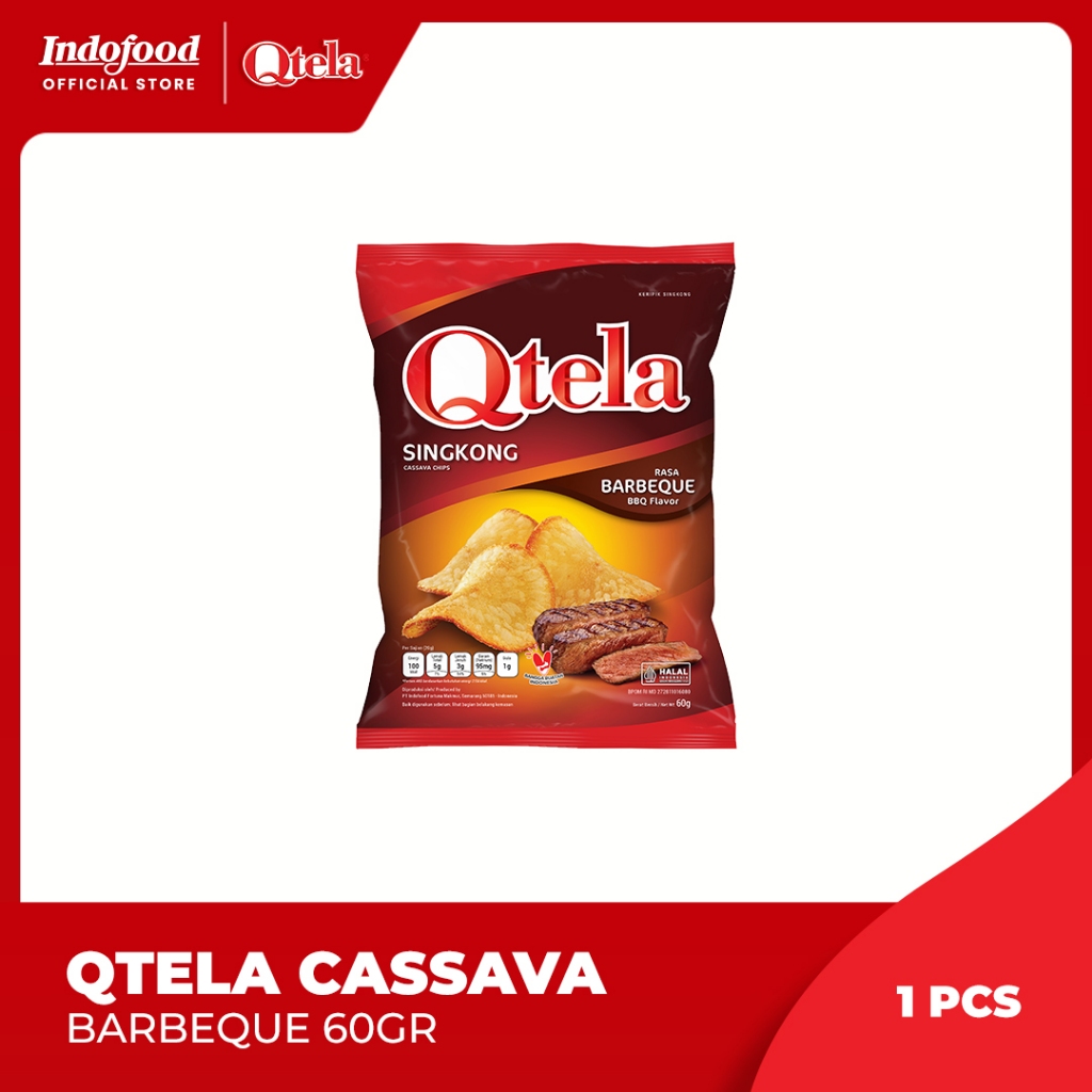 

Qtela Cassava Barbeque 60Gr