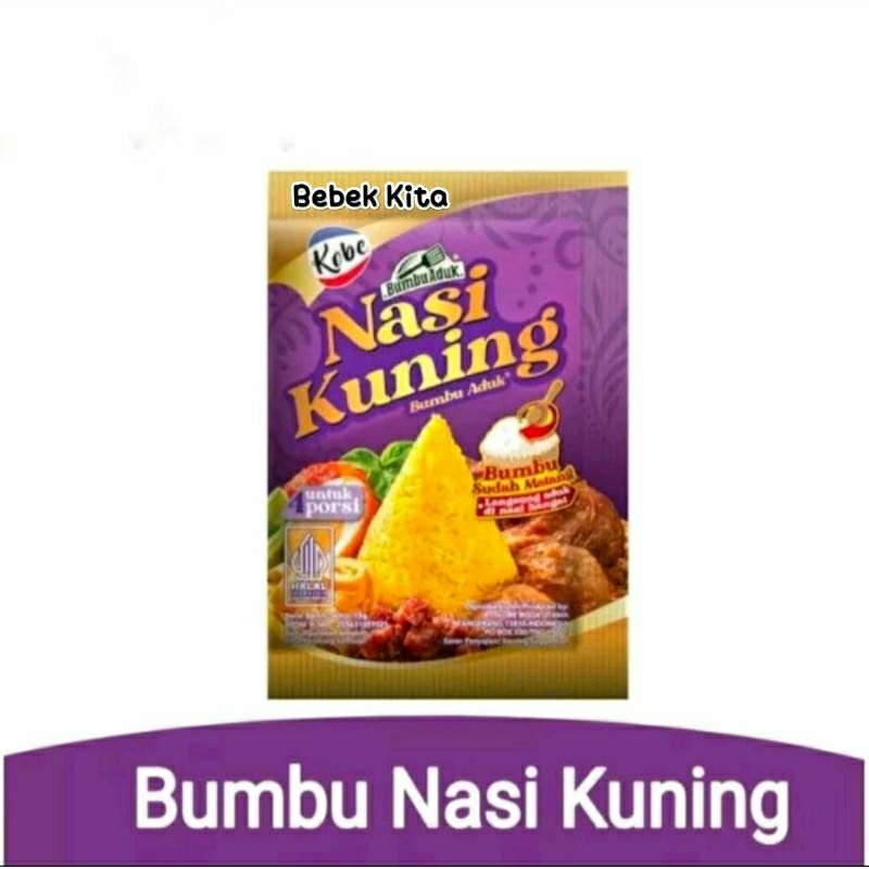 

Kobe Bumbu Aduk Nasi Kuning