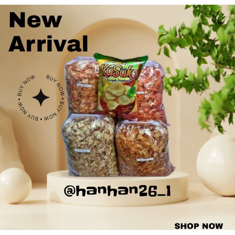 

KERIPIK PATAHAN KUSUKA enak kriuk gurih UK 1kg