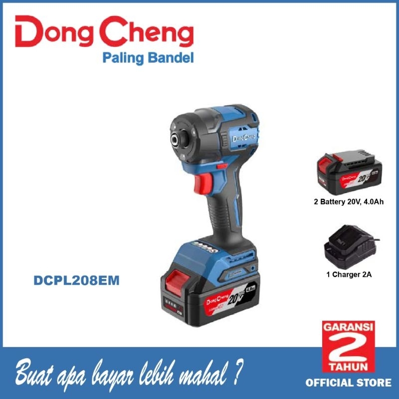 Dongcheng DCPL208 EM BOR Dong Cheng Impact Driver DCPL208 FULLSET