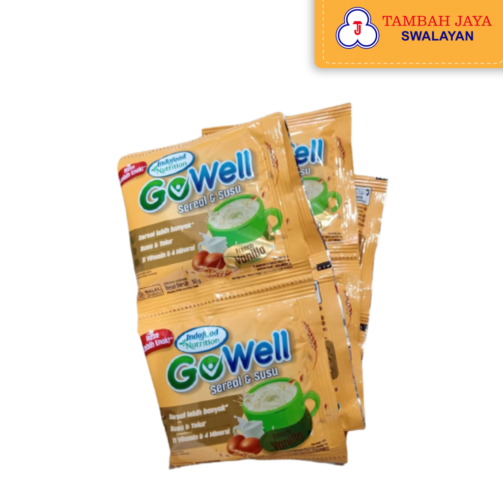 

Gowell Sereal Vanilla Renceng isi 10Pcs