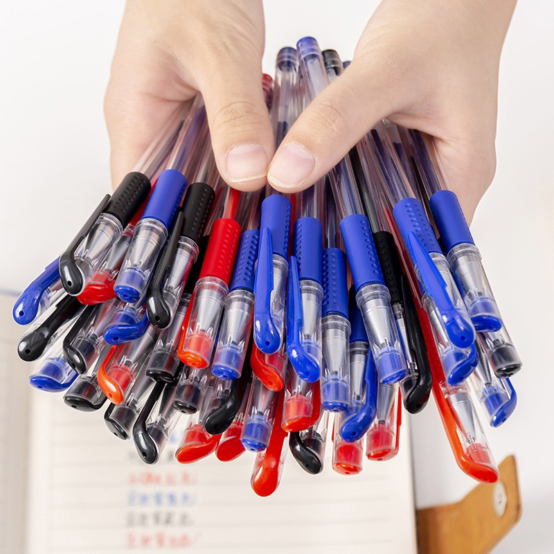 

PULPEN GEL WARNA HITAM, MERAH, BIRU 0.5 mm / PEN CAIR 0.5 / PEN CAIR MURAH WARNA WARNI / ALAT TULIS SEKOLAH DAN KANTOR