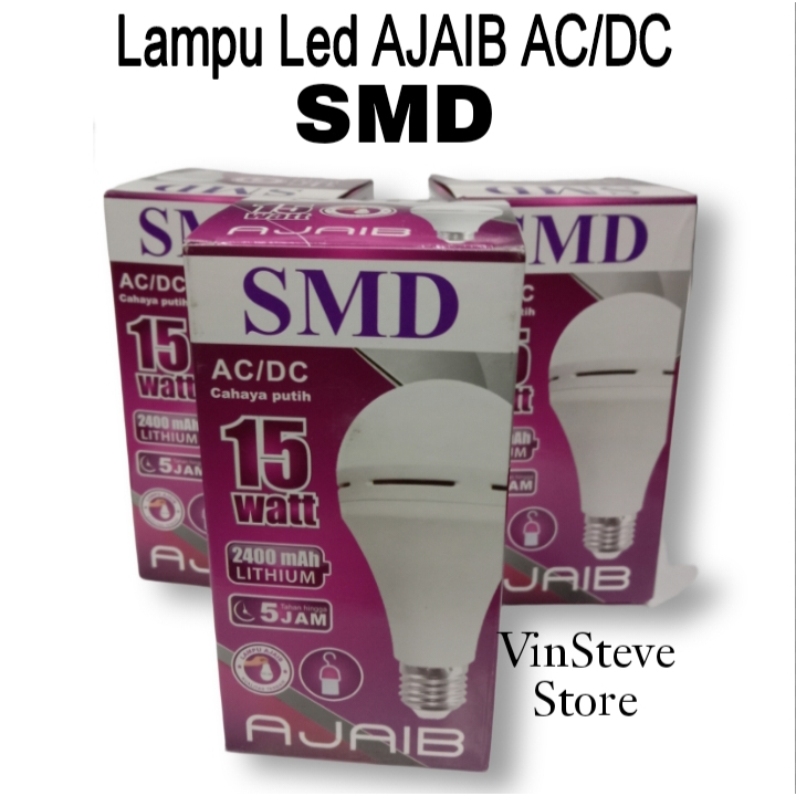 Lampu Led Ajaib SMD AC/DC 15 Watt