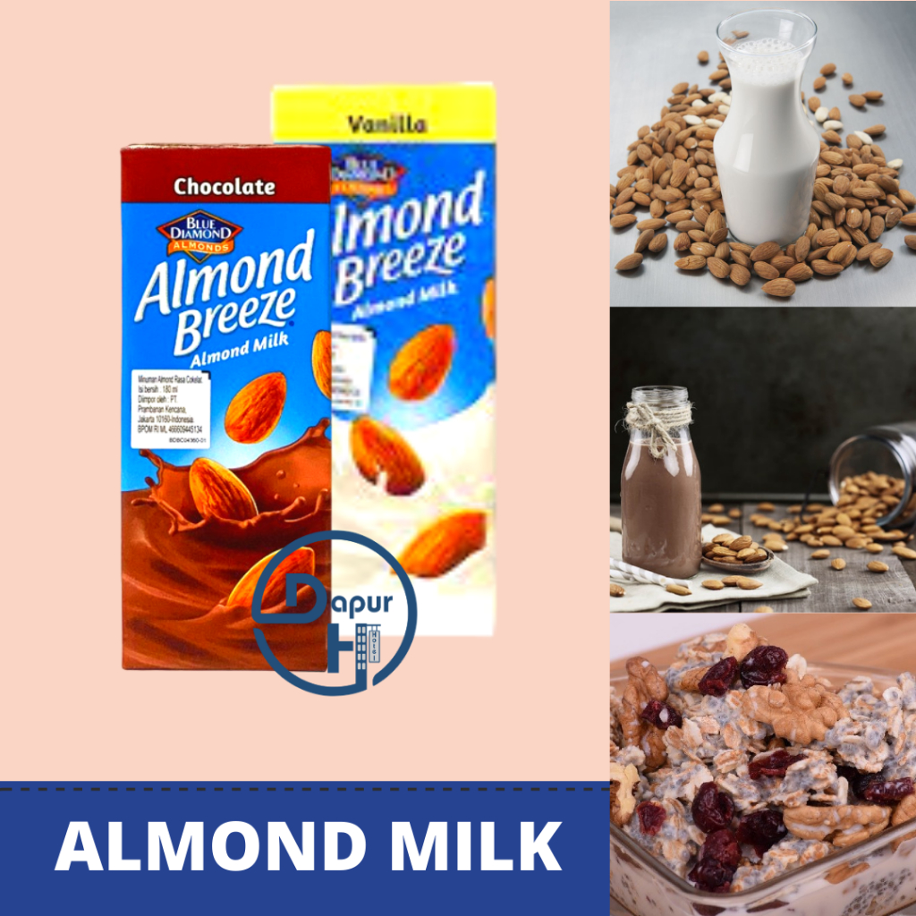 

BLUE DIAMOND Susu Almond Milk 180 ml /Coklat Vanilla//