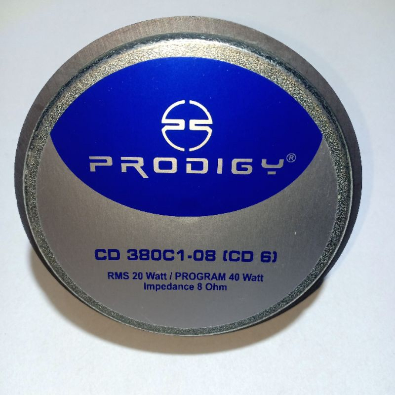Driver tweeter Prodigy CD 6 (CD 380C1-08)