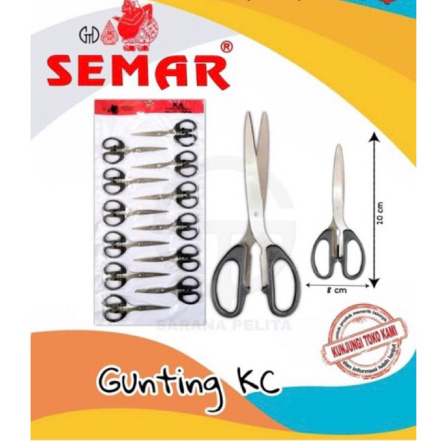 

Gunting Besar Gunindo Semar KC