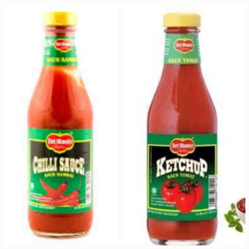 Saus Sambal Delmonte / Saus Tomat Delmonte / Delmonte Chilli Sauce / Delmonte Ketchup 330ml