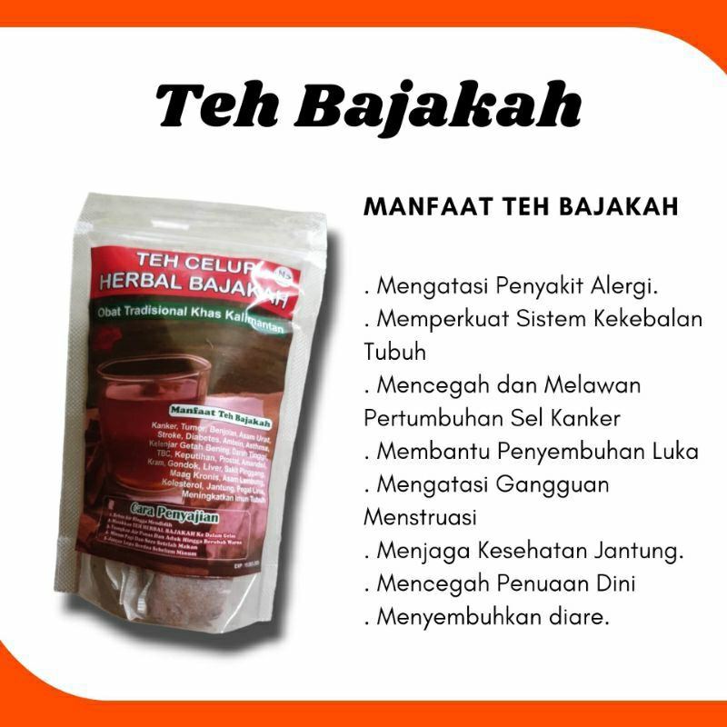 

Teh Bajajakah borneo asli kalimantan teh celup bajakah original