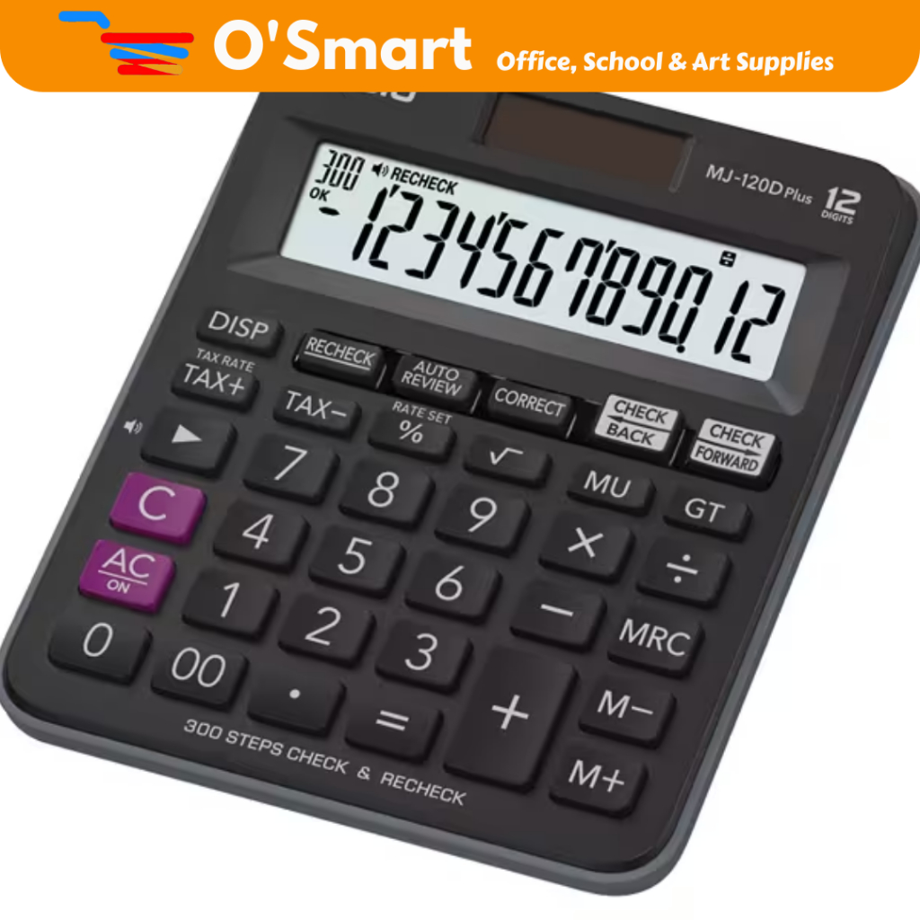 

CALCULATOR CASIO MJ-120D PLUS