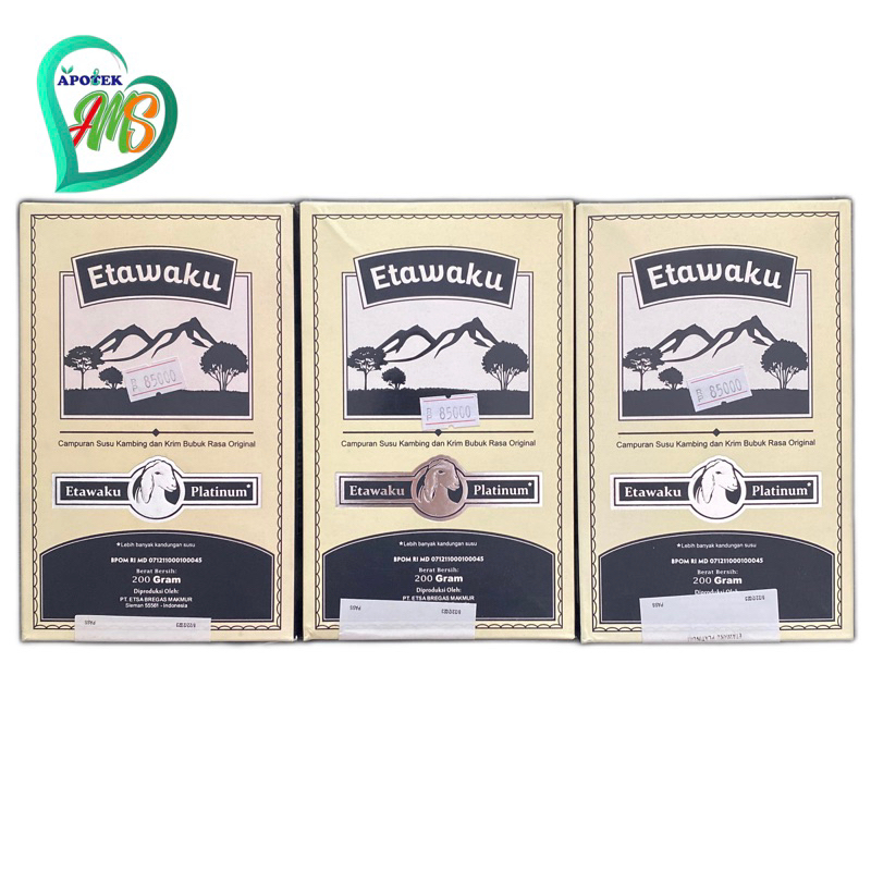 

Etawaku Platinum | Campuran Susu Kambing dan Krim Bubuk Original | 200 Gram