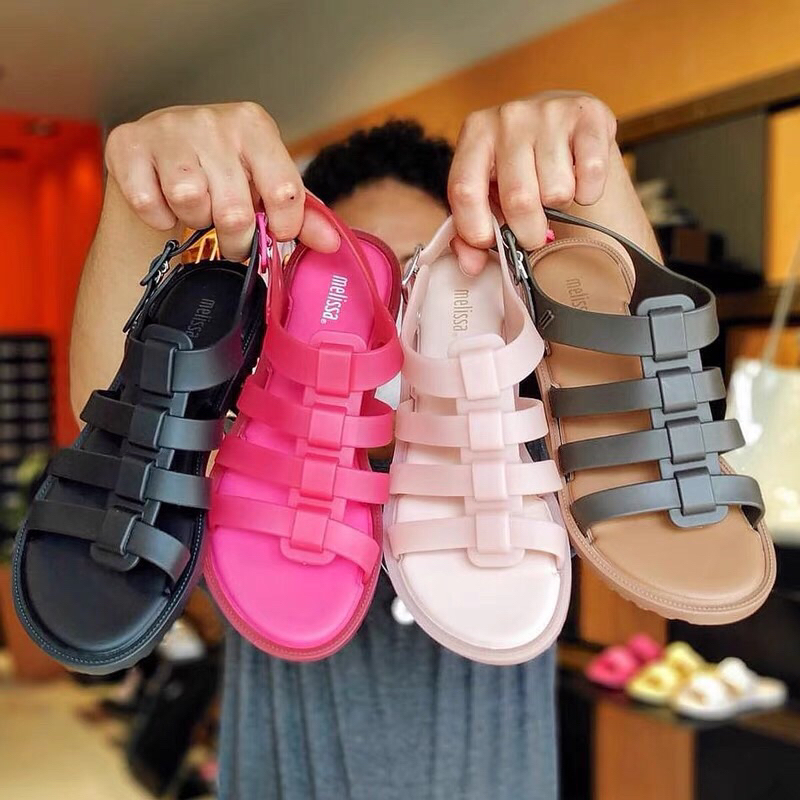 Sandal Tali Flat Melissa / Sandal Flat Melissa / sandal flat wanita