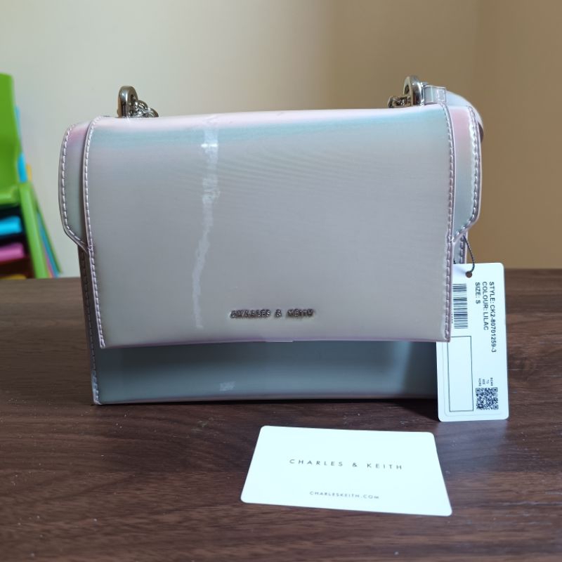 TAS CHARLES N KEITH ORIGINAL SLING BAG RANTAI