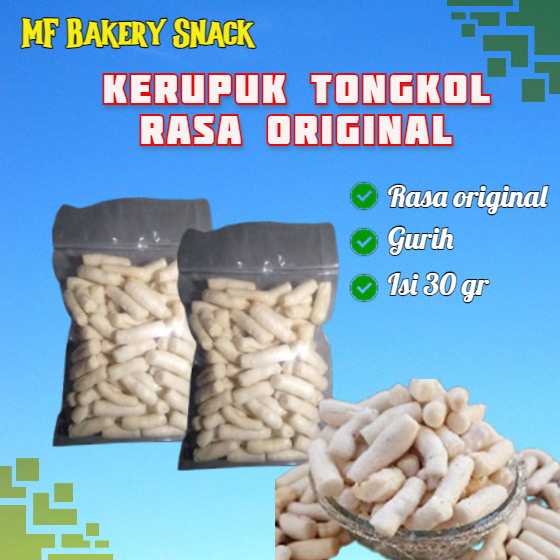 

Kerupuk Tongkol Stik Krupuk Ikan Tongkol Rasa Original 30 gram