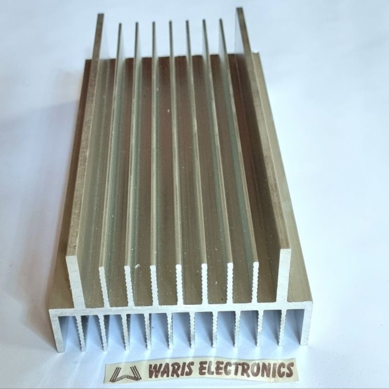 Pendingin Heatsink Pendek Builtup BU 3U 21 sirip 20cm
