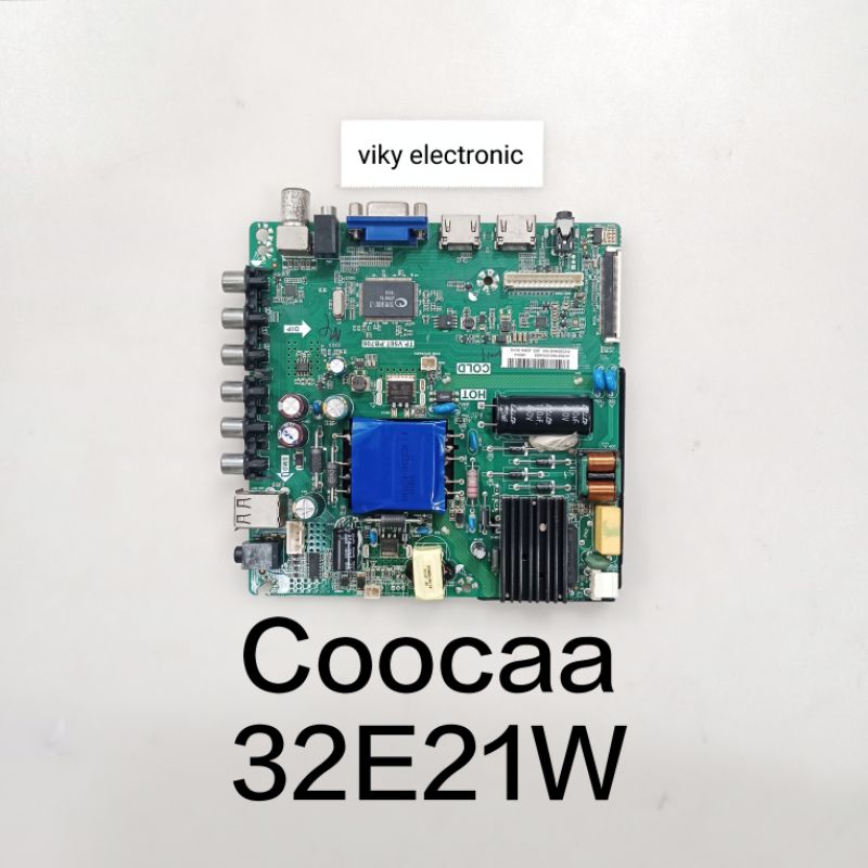 COOCAA 32E21W mainboard mb modul mobo mesin tv COOCAA 32E21W