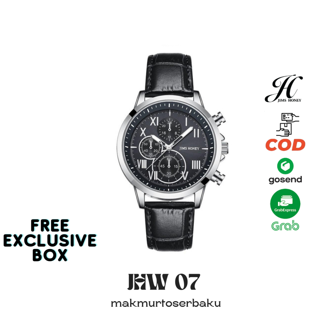 Jims Honey JHW 07 Jam Tangan Pria Analog Fashion