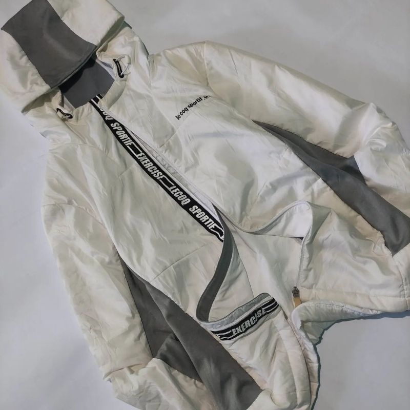 Jaket Vintage Le coq  sportif Ayam | Windbreaker | Colourblock | Parasut