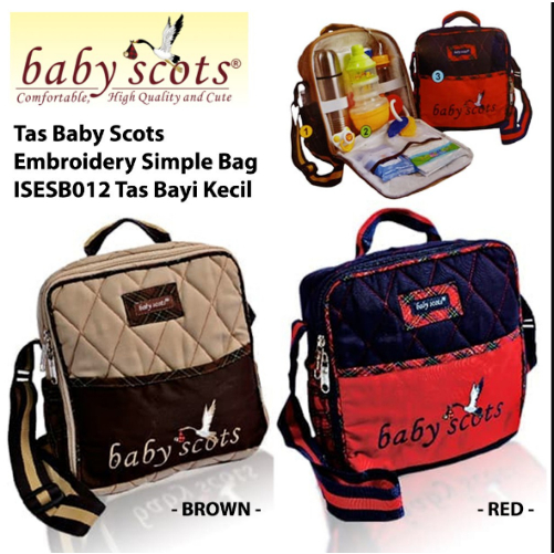 Tas Perlengkapan Bayi BABY SCOTS / BABY FAMILY - Promo Menarik