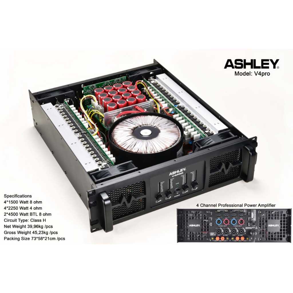 Power AMPLIFIER ASHLEY V4PRO V4 PRO