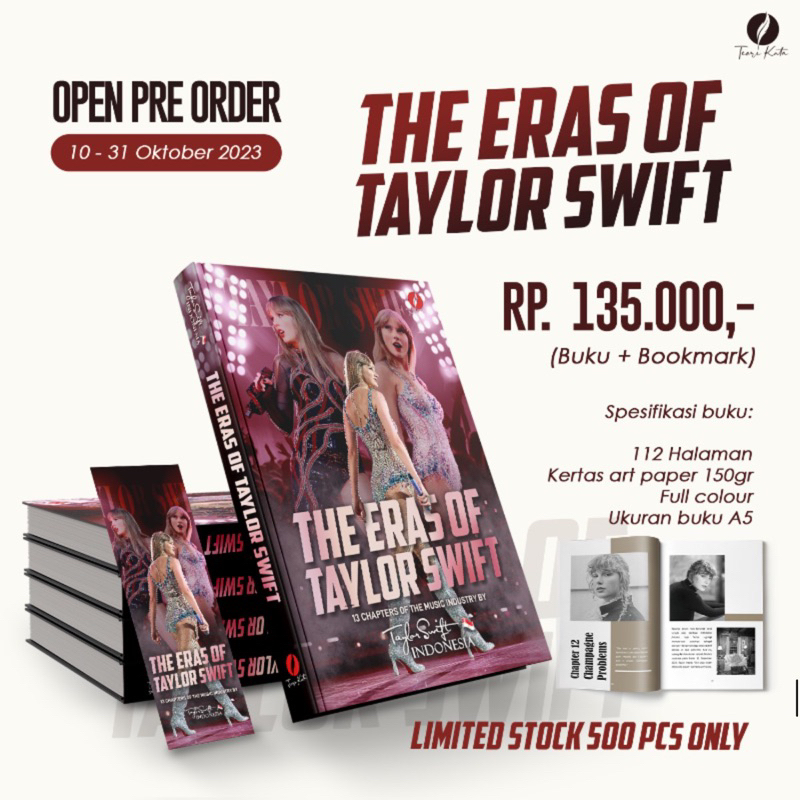 Buku The Eras Of Taylor Swift