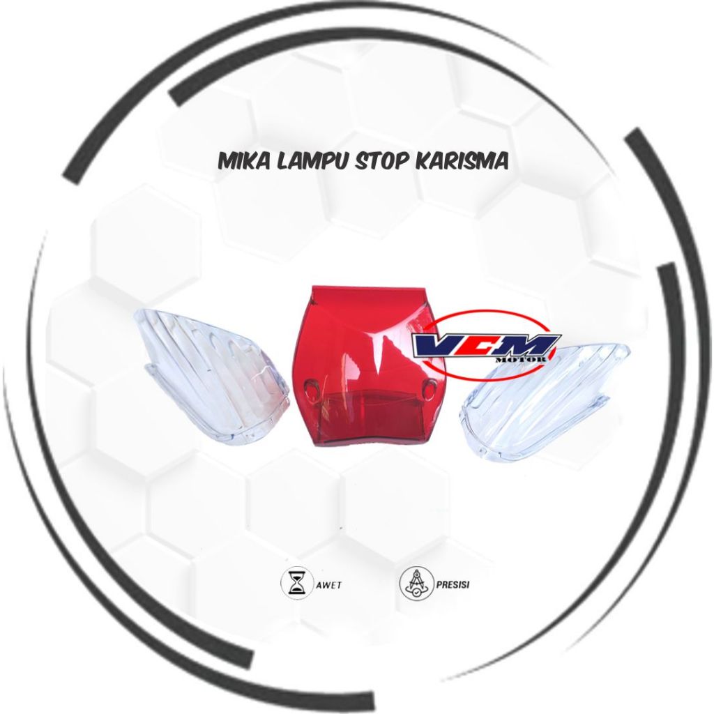 Mika Kaca Lampu Stop Karisma